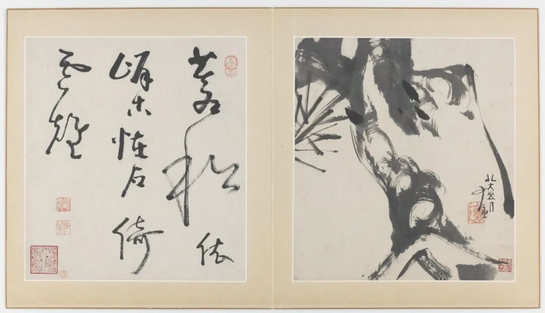 八大晚年《花鸟虫鱼图》